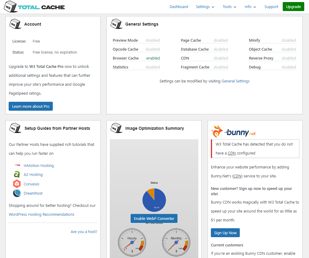 totalcache-dashboard